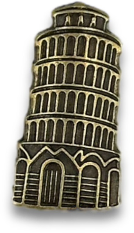 produto Pin Torre de Pisa